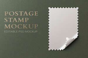 Belle maquette de timbre