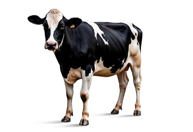 PSD gratuit une belle photo de vache.