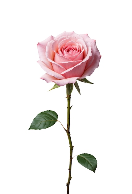 Une belle rose dans le studio.