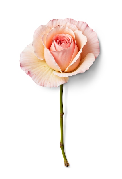 Une belle rose dans le studio.