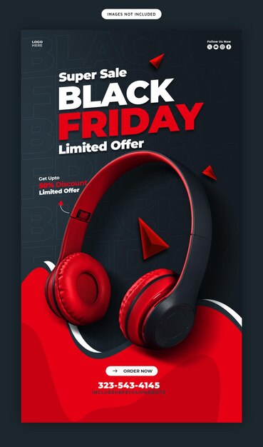 Le Black Friday est une super vente sur Instagram et Facebook.