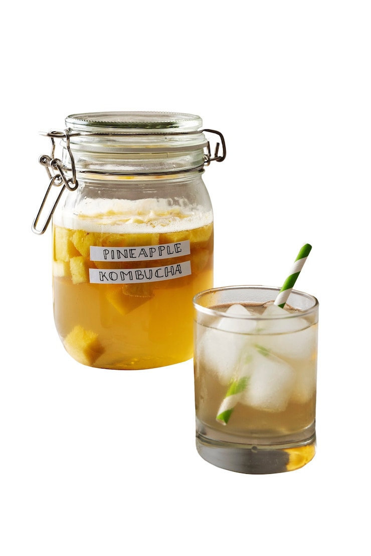 PSD gratuit boisson de kombucha isolée