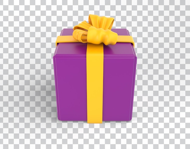 Boîte-cadeau Eid de dessin animé