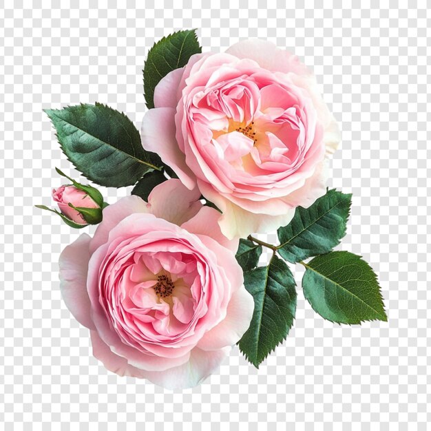 Un bouquet de roses roses délicates Un magnifique arrangement floral