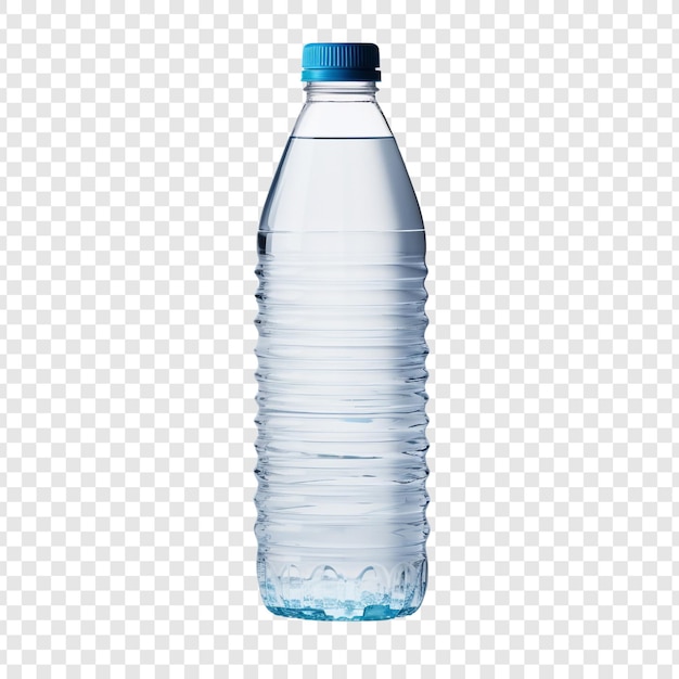 PSD gratuit bouteille d'eau isolée sur fond transparent