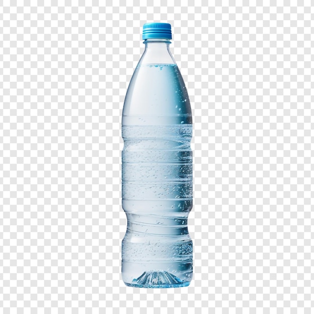 PSD gratuit bouteille en plastique isolée sur fond transparent