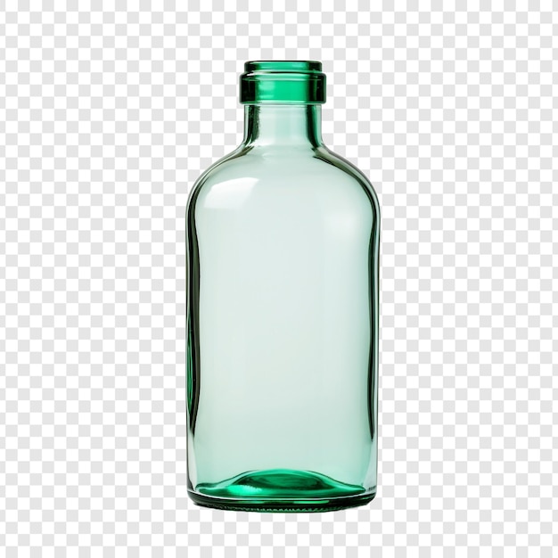 Bouteille En Verre De Pharmacie Isolée Sur Fond Transparent