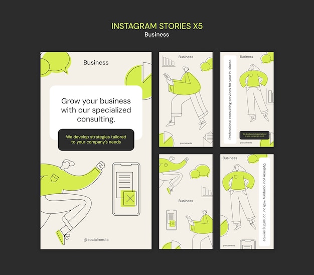 PSD gratuit business template design