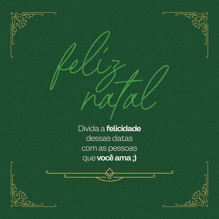 PSD gratuit carte de joie de noël sur le fond vert