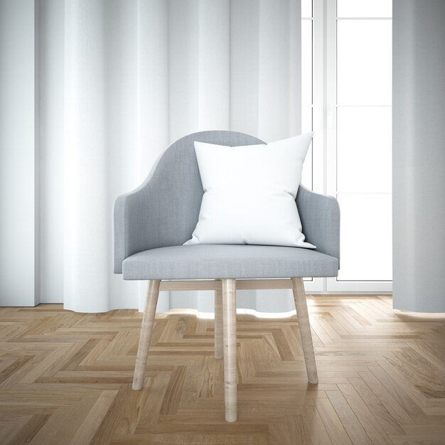 Chaise moderne confortable