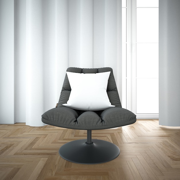 PSD gratuit chaise moderne confortable