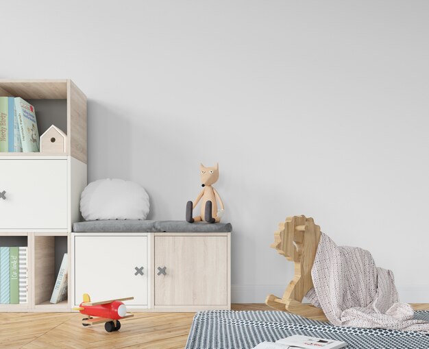 Chambre d'enfant avec des jouets