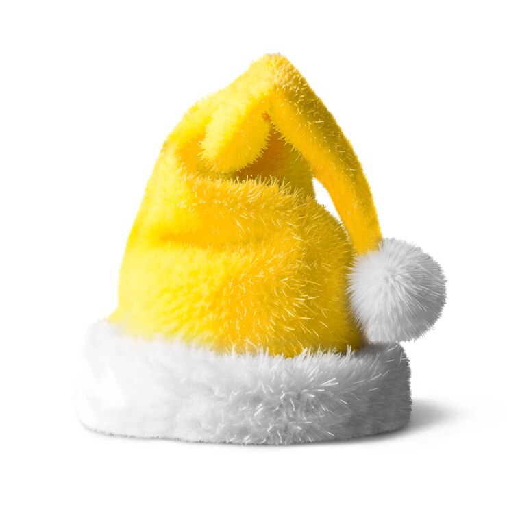 PSD gratuit chapeau de père noël isolé
