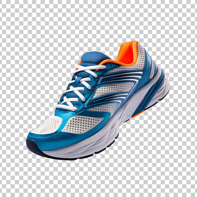 Chaussures De Course Ou De Sport Sur Fond Transparent