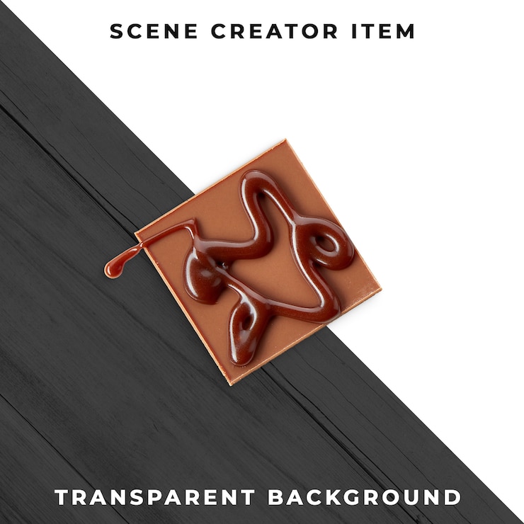 PSD gratuit chocolat transparent psd