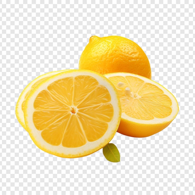 PSD gratuit citrons séchés isolés sur fond transparent