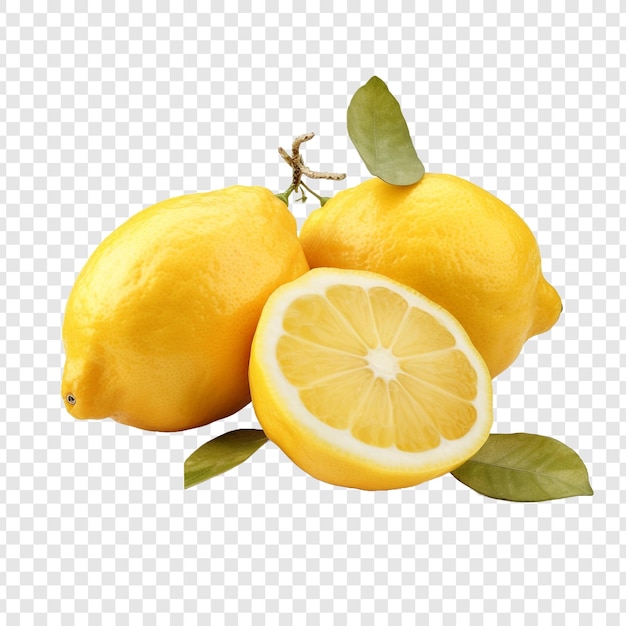 PSD gratuit citrons séchés isolés sur fond transparent
