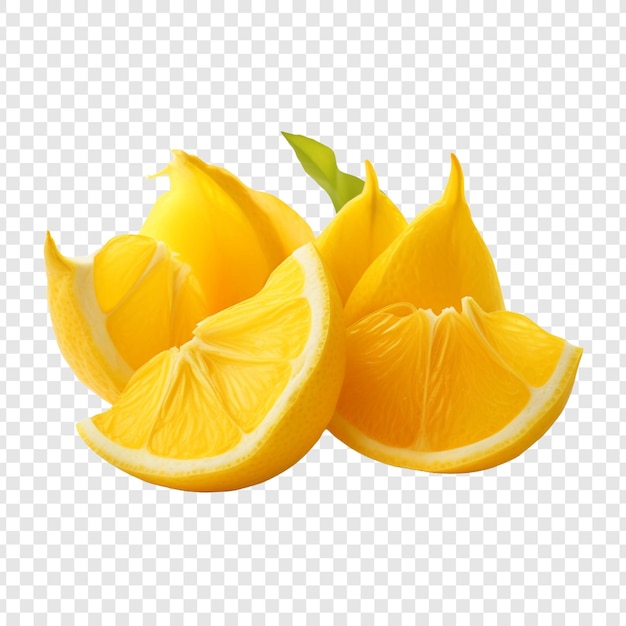 PSD gratuit citrons séchés isolés sur fond transparent