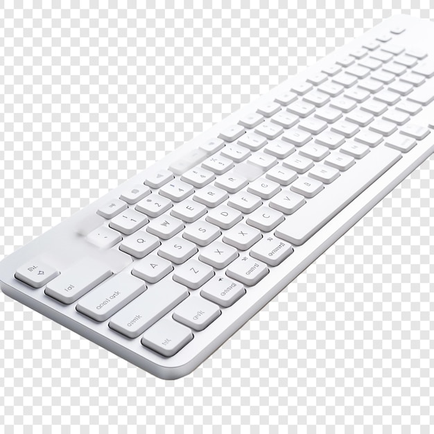 PSD gratuit clavier isolé sur fond transparent