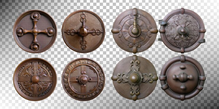 PSD gratuit collection de boucliers décoratifs antiques