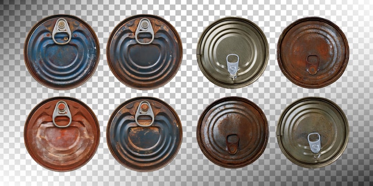 PSD gratuit une collection de couvertures de boîtes vintage sur un fond transparent