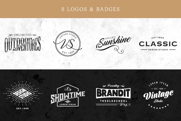 Collection logo élégante