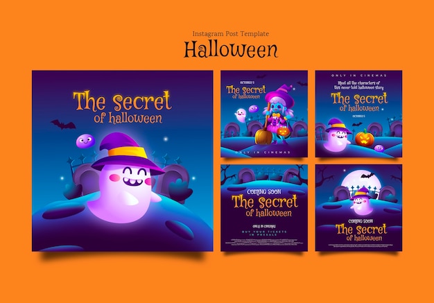 Collection De Publications Instagram Sur L'événement Secret D'halloween