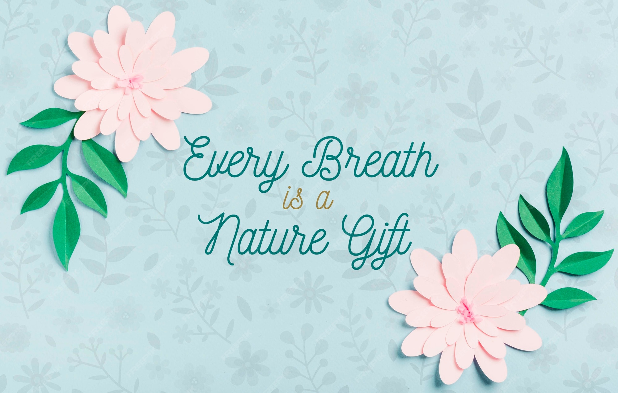 Concept De Fond De Citation De Printemps Psd Gratuite