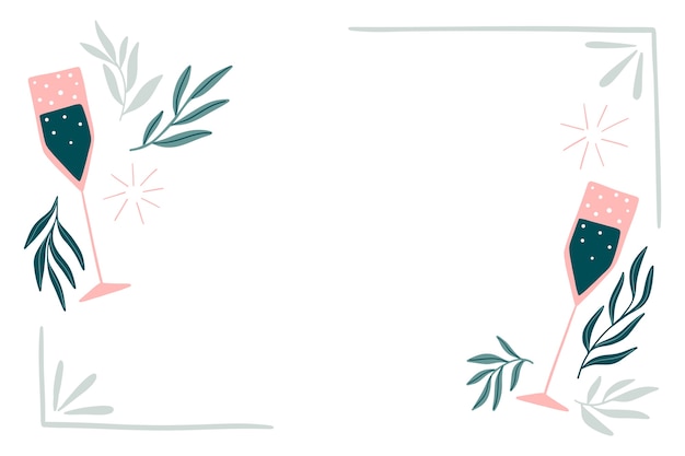 Conception de la bordure du mariage