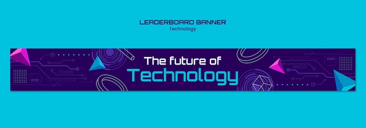 PSD gratuit conception du modèle de technologie en gradient