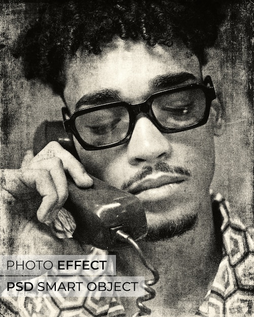 Conception d'effet photo grunge