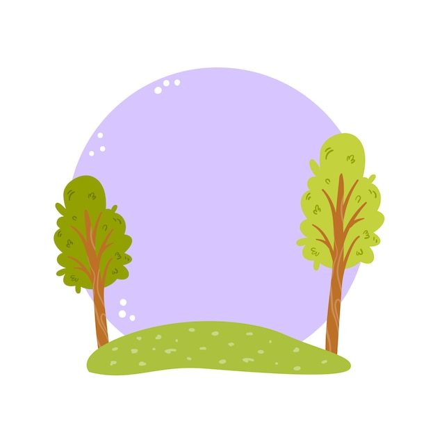 Conception d'illustration d'arbre