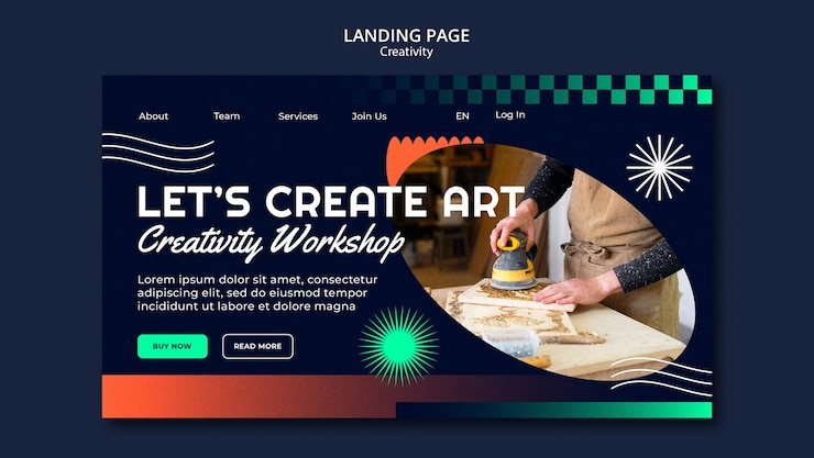 PSD gratuit conception de modèle de créativité