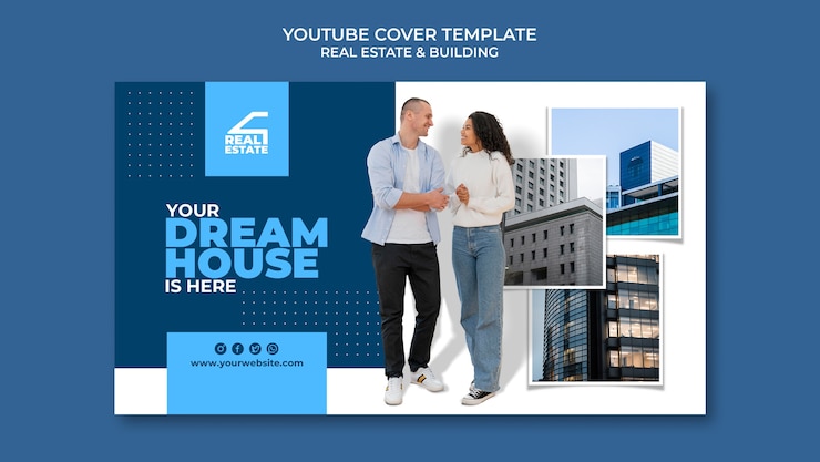 PSD gratuit conception de modèle immobilier