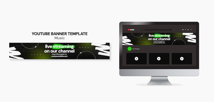 PSD gratuit conception de modèles de musique