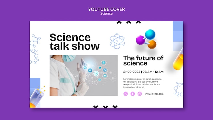 PSD gratuit conception de modèles scientifiques