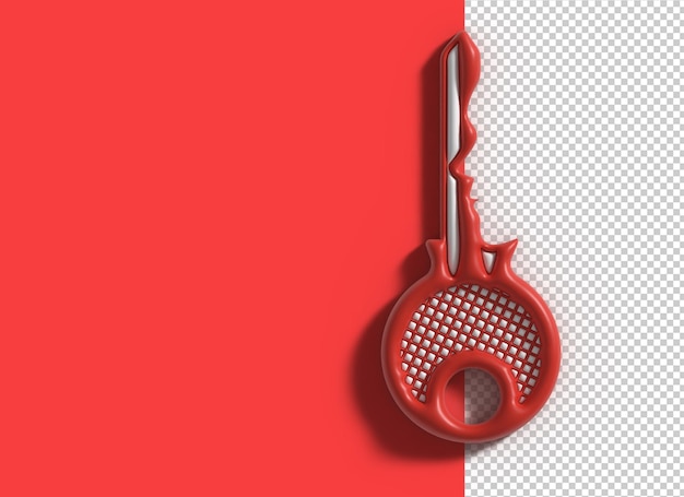 PSD gratuit conception psd transparente clé 3d