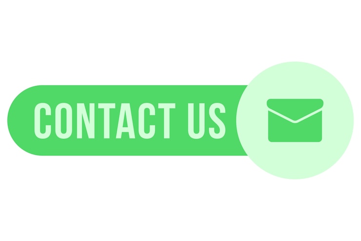 PSD gratuit contactez-nous illustration de l'étiquette