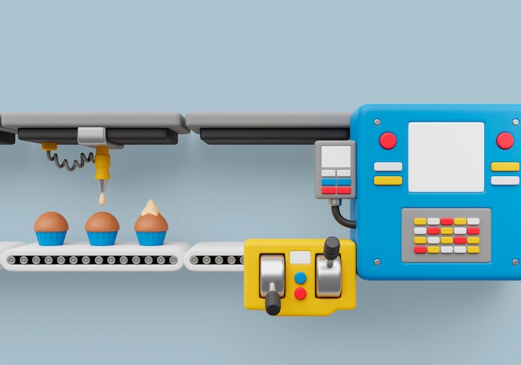 PSD gratuit contexte de vente de l'industrie