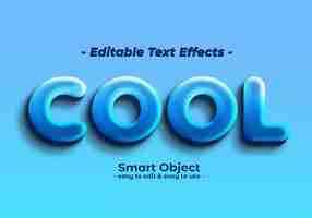 PSD gratuit cool-text-style-effet