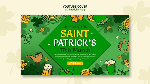 Couverture de la célébration de la fête de Saint Patrick sur YouTube