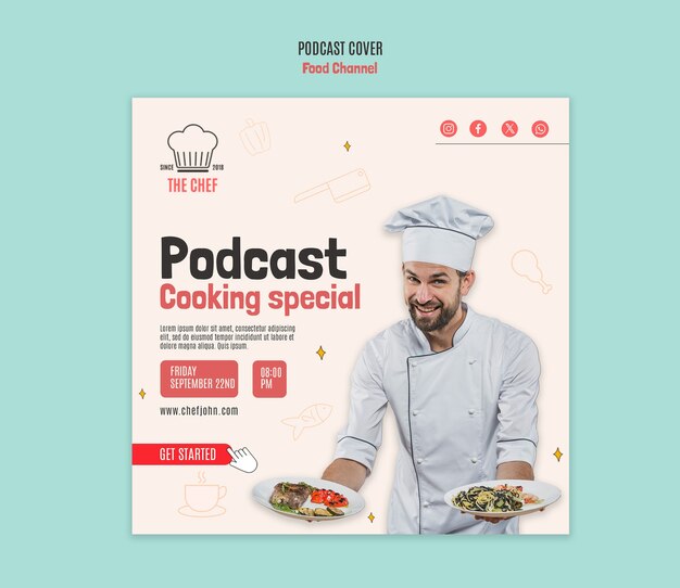 Couverture du podcast de la chaîne alimentaire