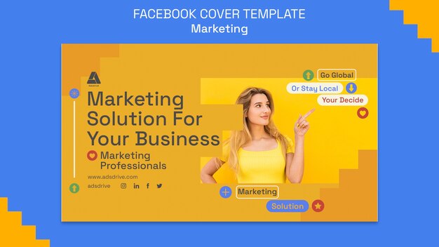 Couverture facebook stratégie marketing