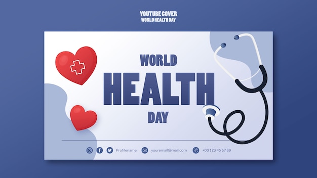 Couverture youtube de la célébration de la journée mondiale de la santé