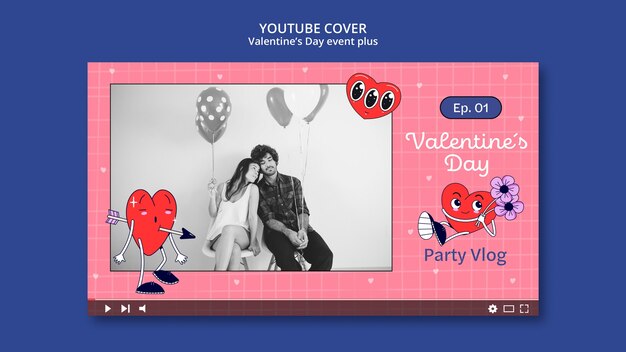 Couverture youtube de la célébration de la Saint-Valentin