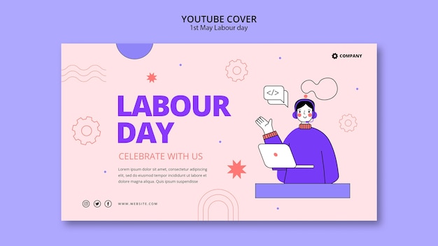 Couverture youtube de la fête du travail