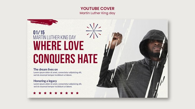 Couverture YouTube de la journée de Martin Luther King