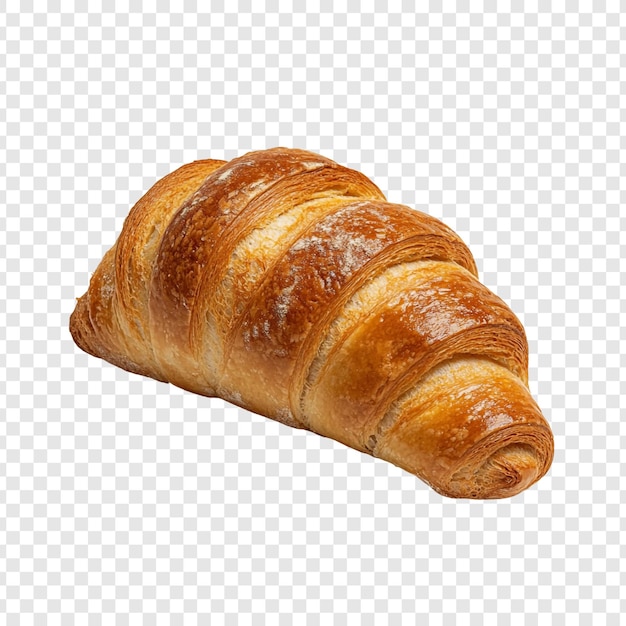 Le croissant brun doré, une délicieuse pâtisserie
