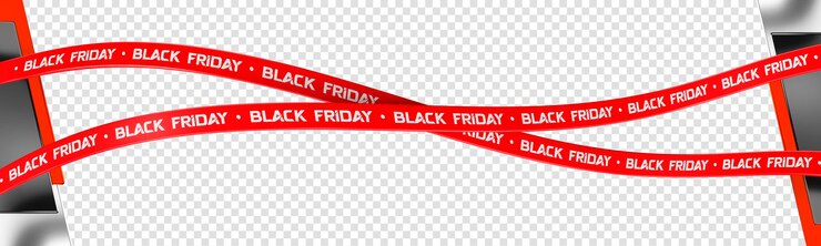 PSD gratuit décoration pour la promotion du vendredi noir des campagnes sur les réseaux sociaux