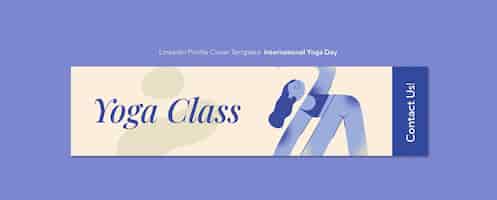 PSD gratuit design du modèle de la journée internationale du yoga
